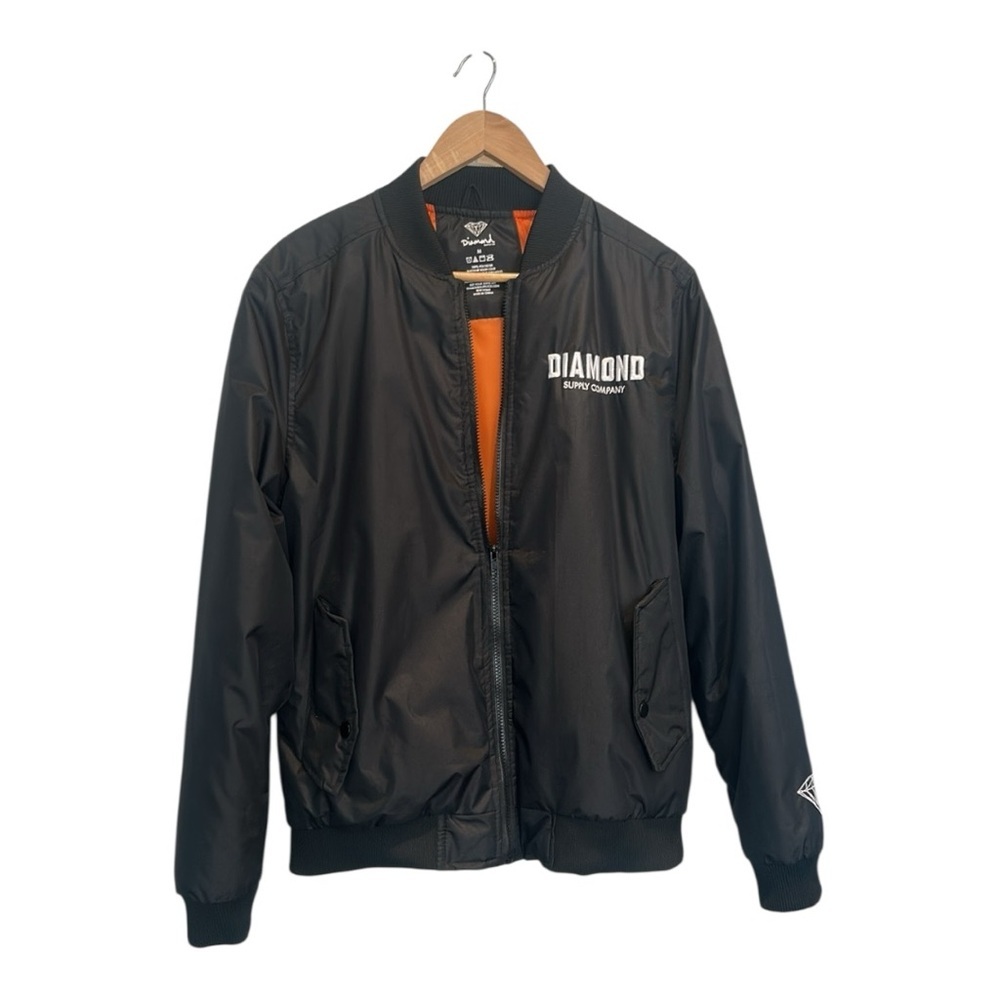 Diamond Supply Co. Bomber Jacket Black Men’s Size M